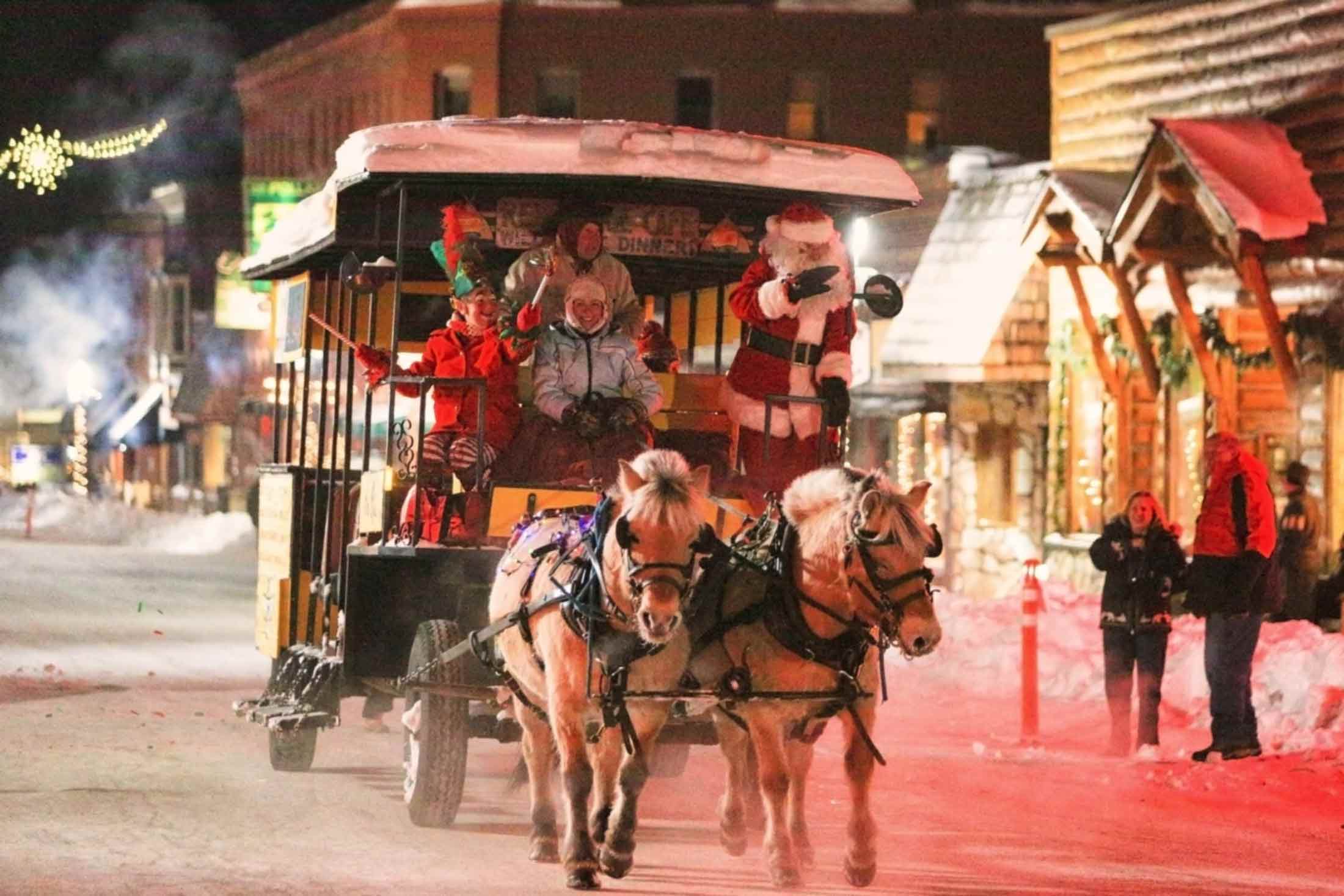 Holiday Parade in Yellowstone Country Montana