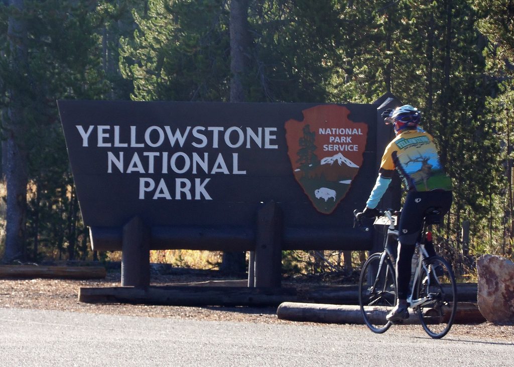 yellowstone bike ride