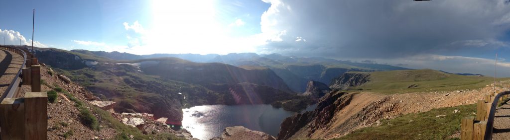 Beartooth Highway in Yellowstone Country Montana and Yellowstone National Park