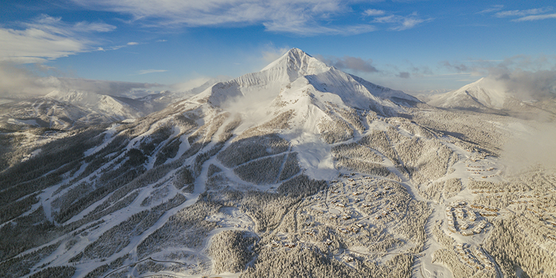 Big Sky Resort, First Snow