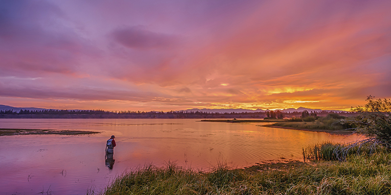 Fishing the Madison River, West Yellowstone, Montana