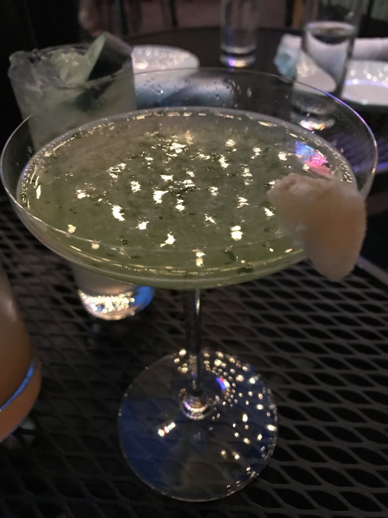 A cocktail at PLONK, Bozeman, MT in Montana's Yellowstone Country
