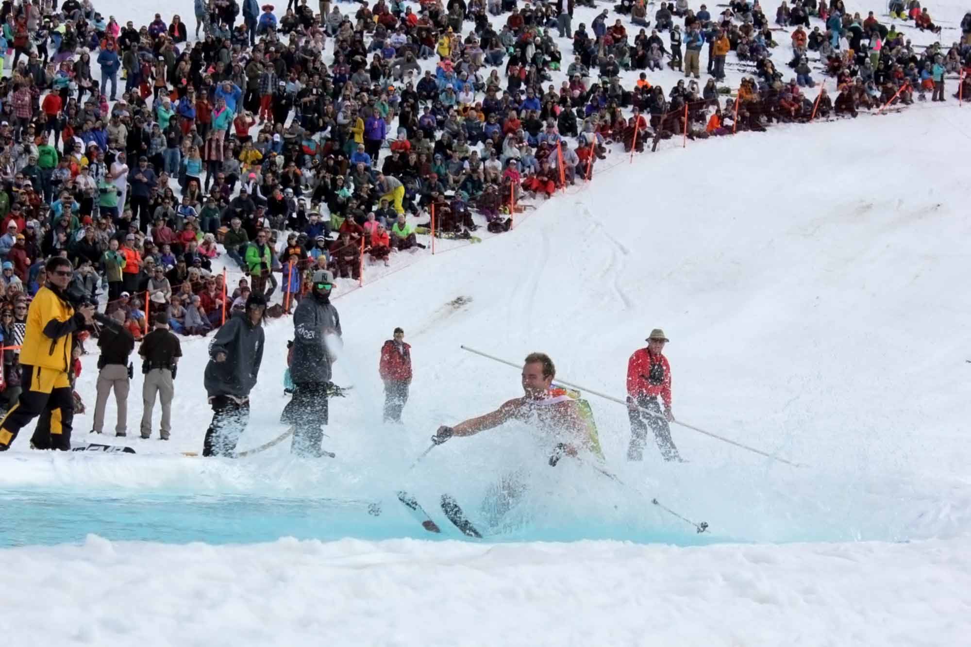 There's more than one way to skim a pond.