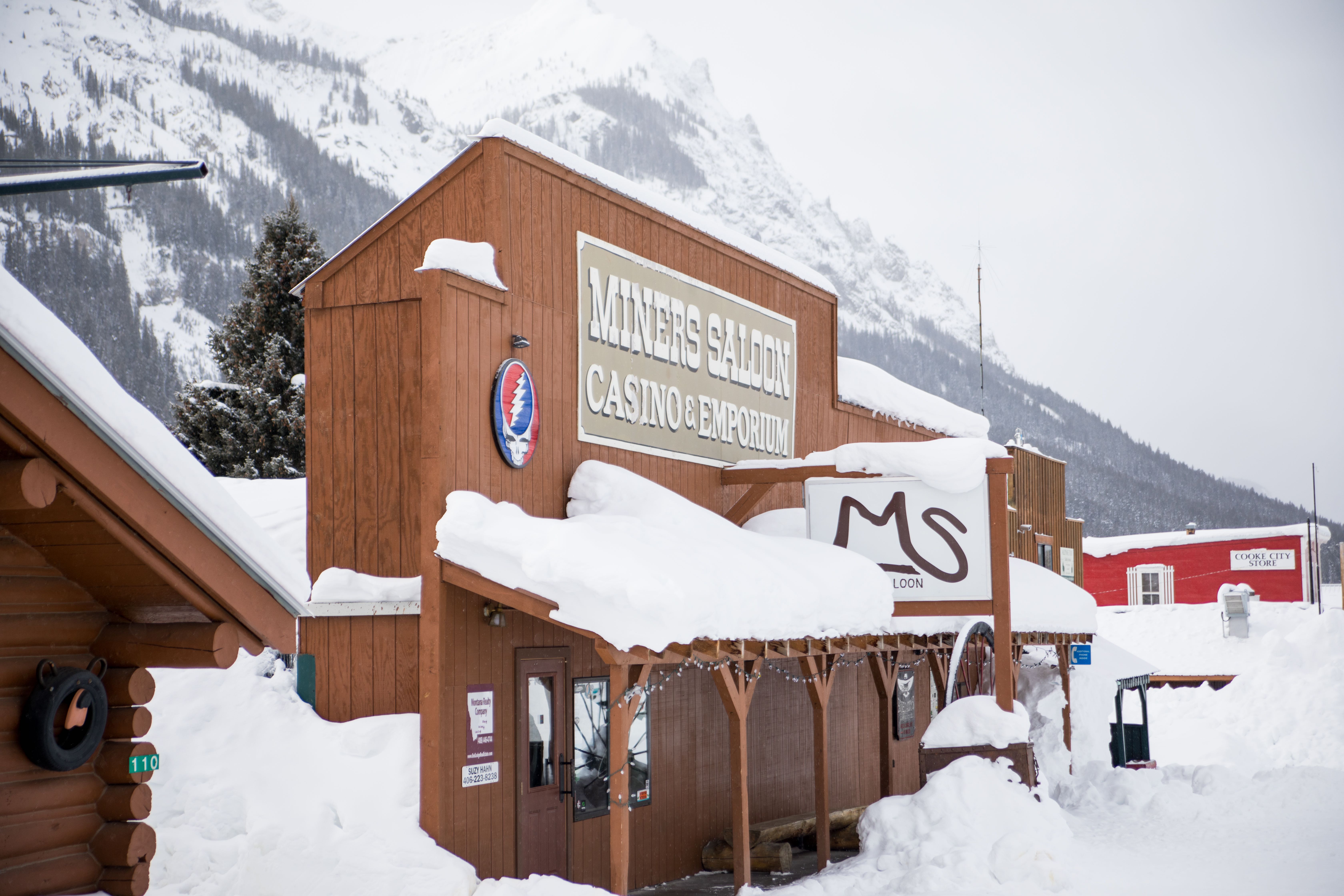 Miners Saloon in Cooke City, Montana