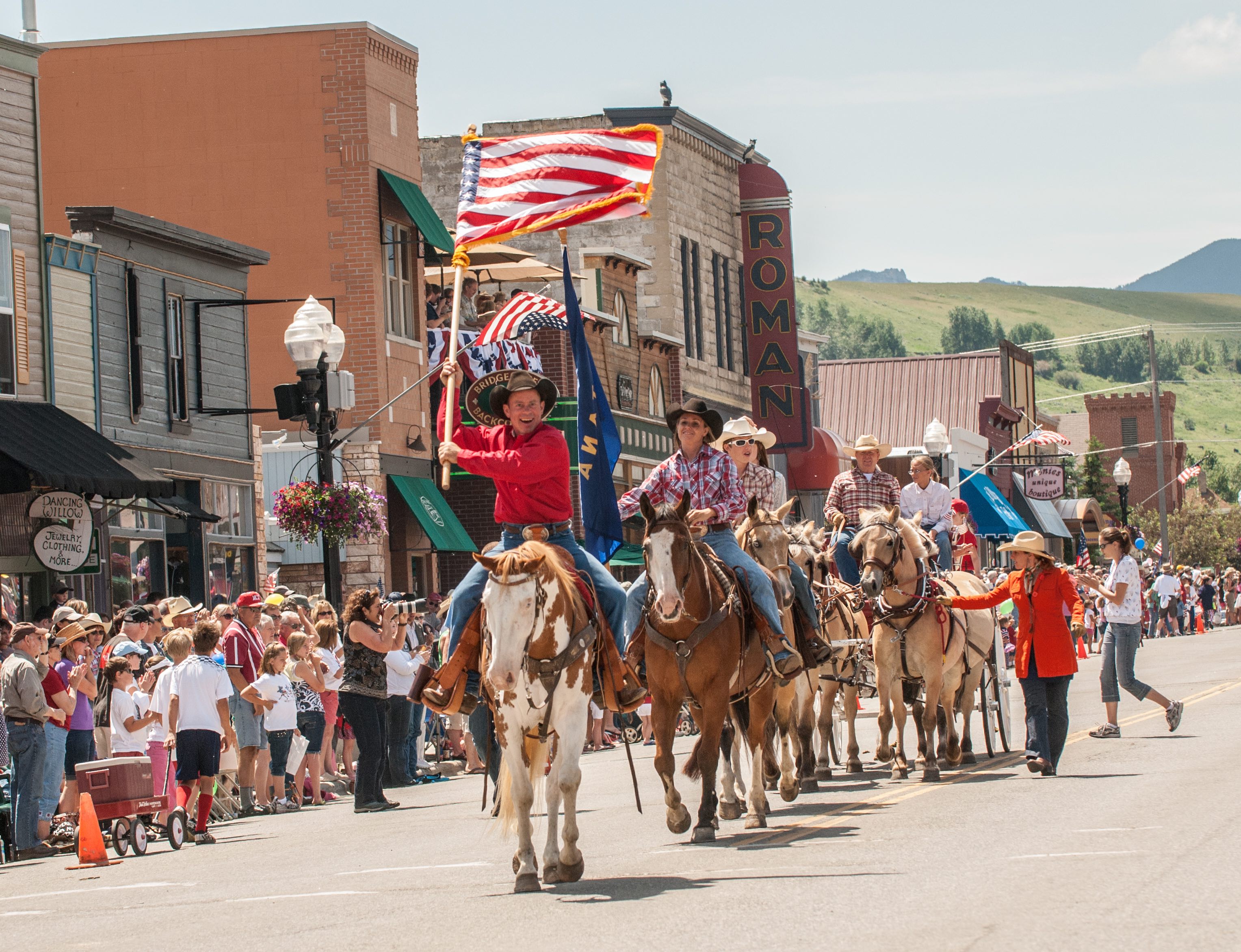 Independence Day Parade in Yellowstone Country Montana