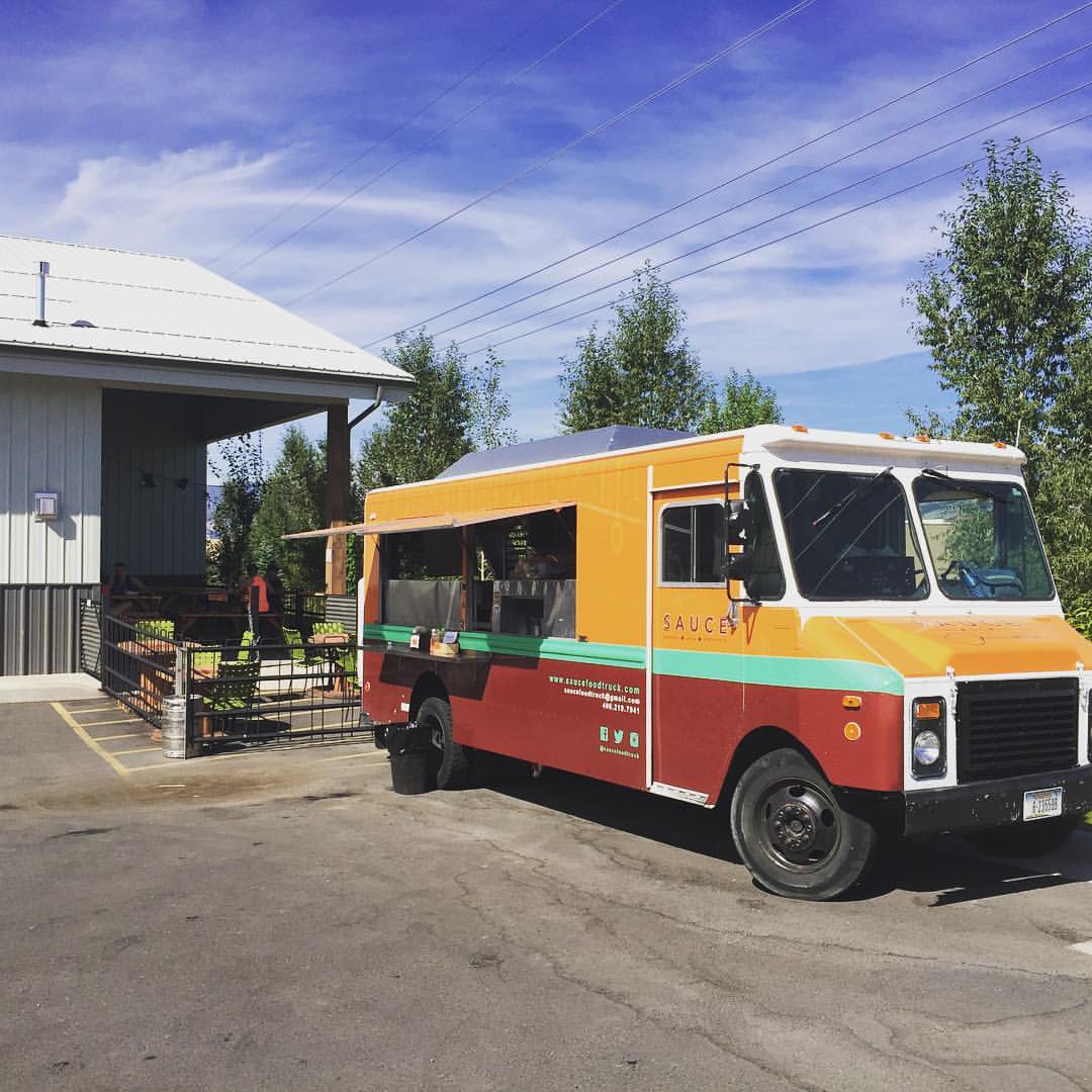 Sauce Food Truck is just one of the many food truck options at various farmers markets across Yellowstone Country Montana