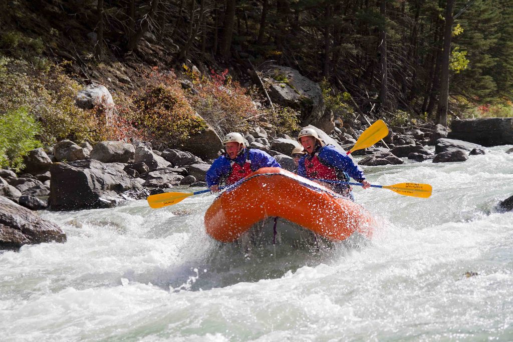 Whitewater Rafting in Yellowstone Country Montana near Yellowstone National Park