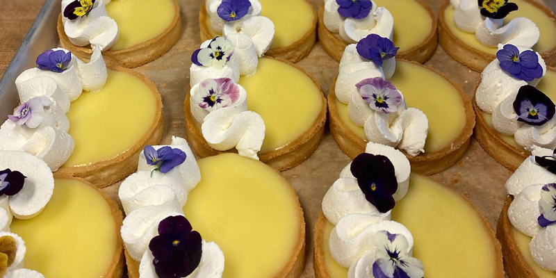 Lemon tarts from Wild Crumb Bakery