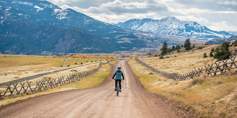 Mountain biking in yellowstone cheap national park