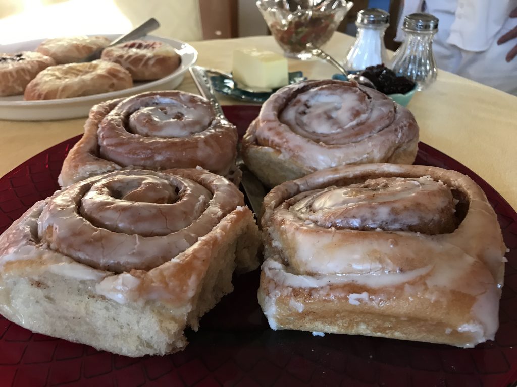 Cinnamon Rolls at Big Timber Bakery, Big Timber, MT in Montana's Yellowstone Country Montana