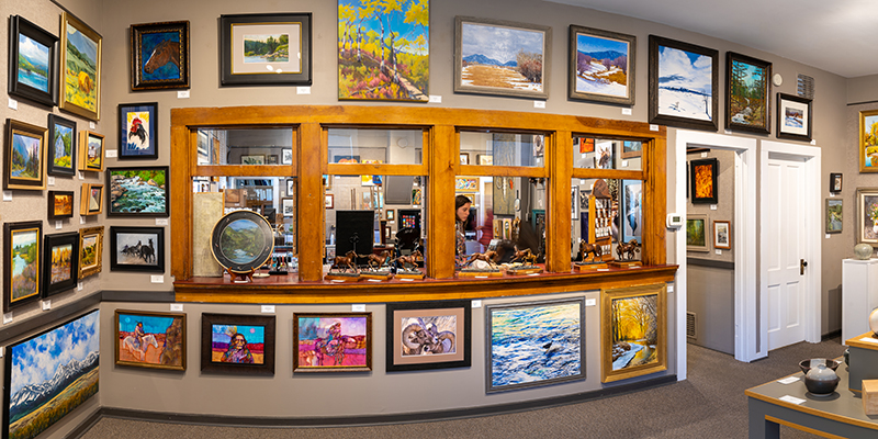 Carbon County Arts Guild and Depot Gallery, Red Lodge, Montana