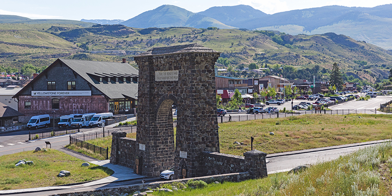 Roosevelt Arch, Gardiner, Montana