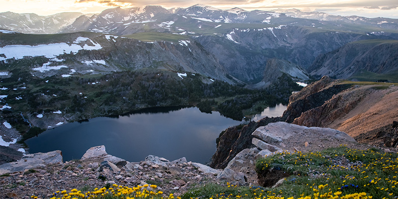 Twin Lakes, Beartooth Highway, photo by Andy Austin