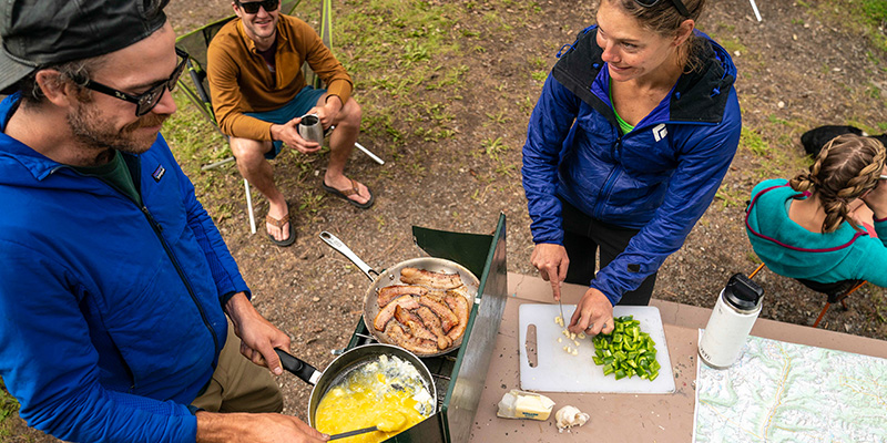 Camping in the Crazy Mountains, Montana