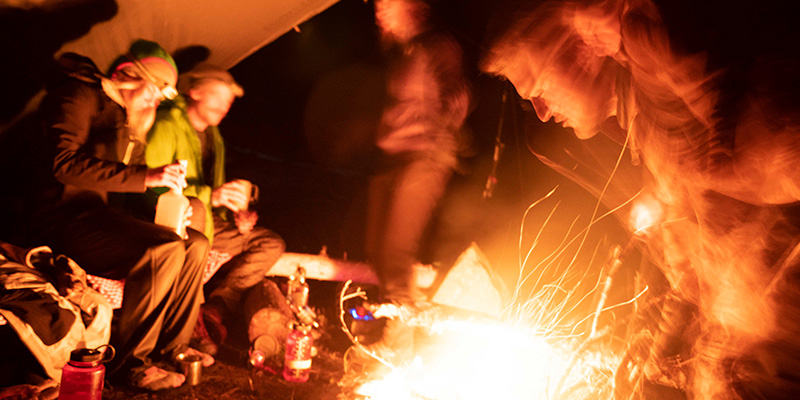 Camping in the Crazy Mountains, Montana