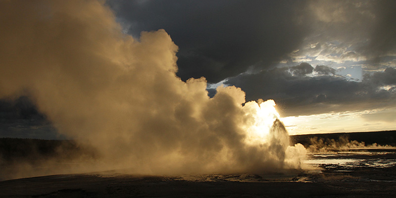 Clepsydra Geyser, Yellowstone National Park