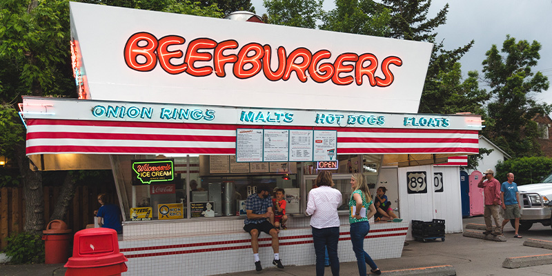 Mark's In and Out, Livingston, Montana