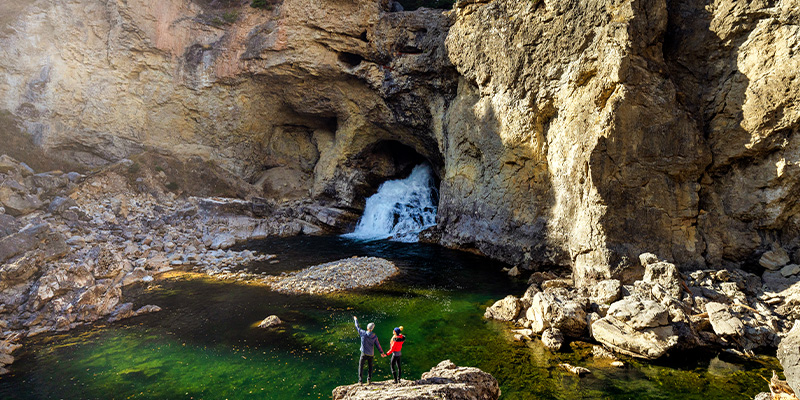 Natural Bridge Falls