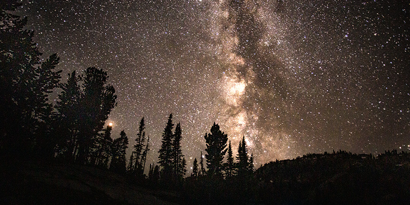 Neowise Comet, Island Lake, Beartooth Highway, Photo by Seth Royal Kroft