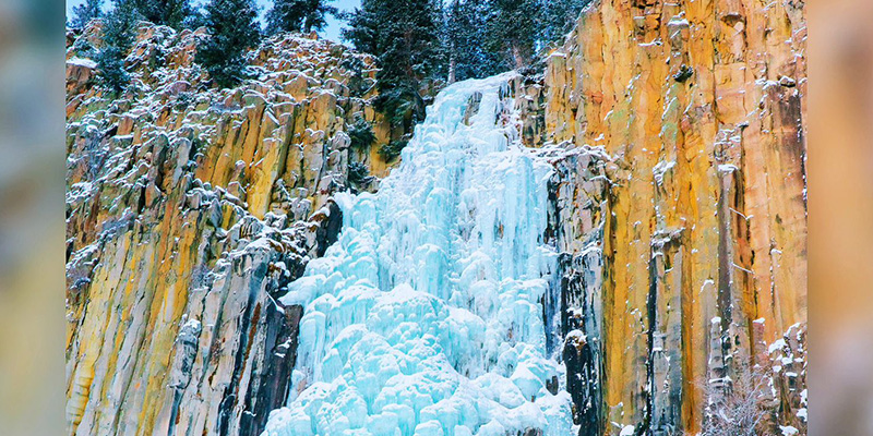 Palisade Falls, Bozeman, Montana