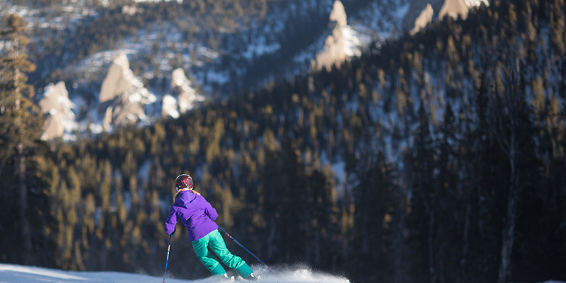 Skiing at Red Lodge Mountain