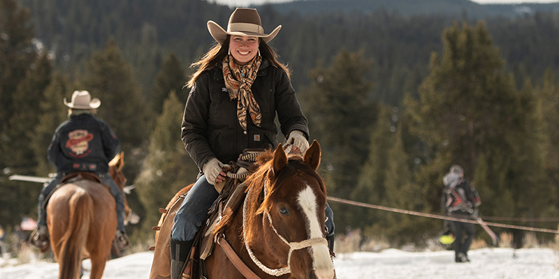 Skijoring, Big Sky