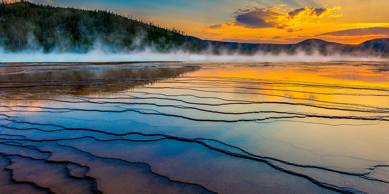 Grand Prismatic Spring, Yellowstone National Park