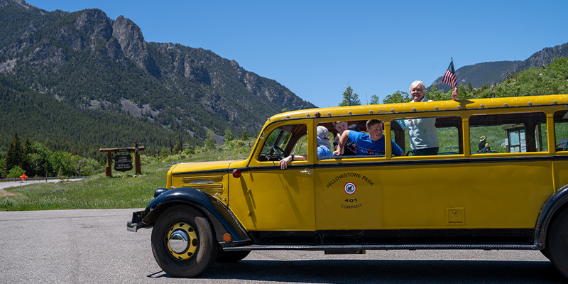 Buses of Yellowstone, Red Lodge