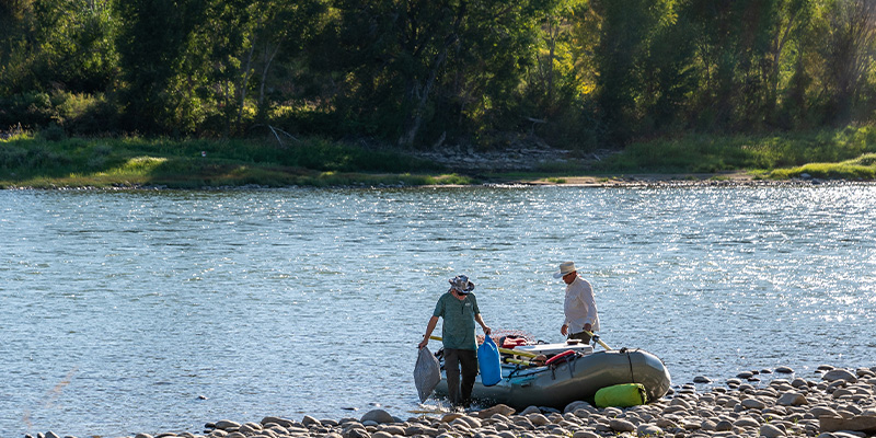 Rafting, Yellowstone River