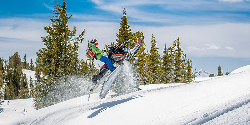 Snowmobiling in Cooke City, Montana