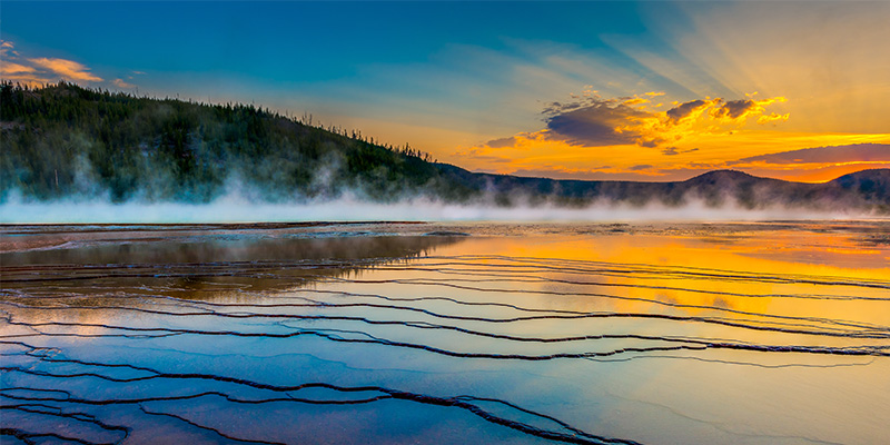 Grand Prismatic Spring, Yellowstone National Park