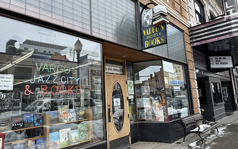 Vargos Books and Jazz City, Bozeman, Montana