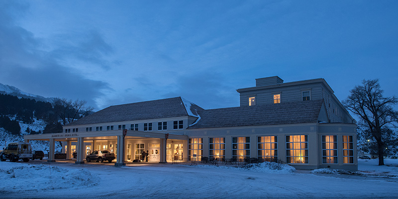 Mammoth Hot Springs Hotel, Yellowstone National Park