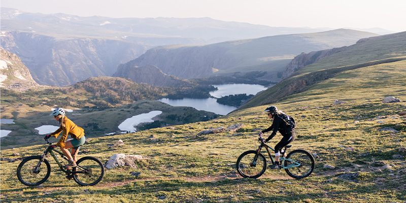 Biking at Red Lodge Mountain