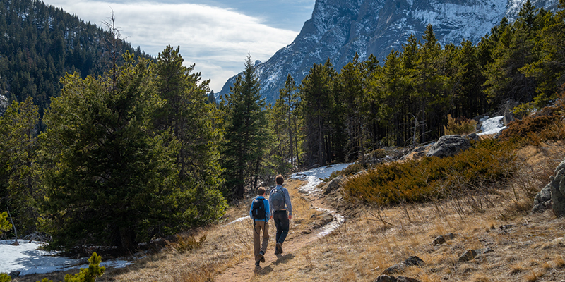 Hiking in Paradise Valley, Montana