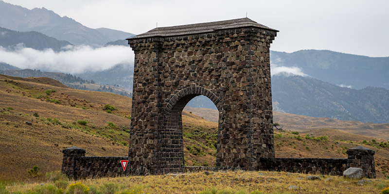 Roosevelt Arch, Gardiner, Kaden Harrison